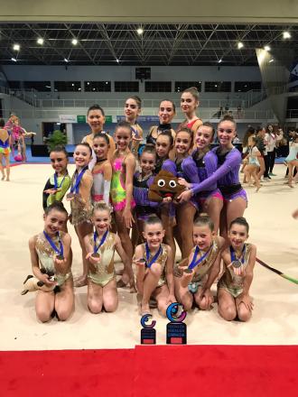 Gimnastas de Copa
