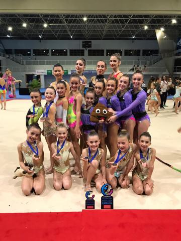 Gimnastas de Copa